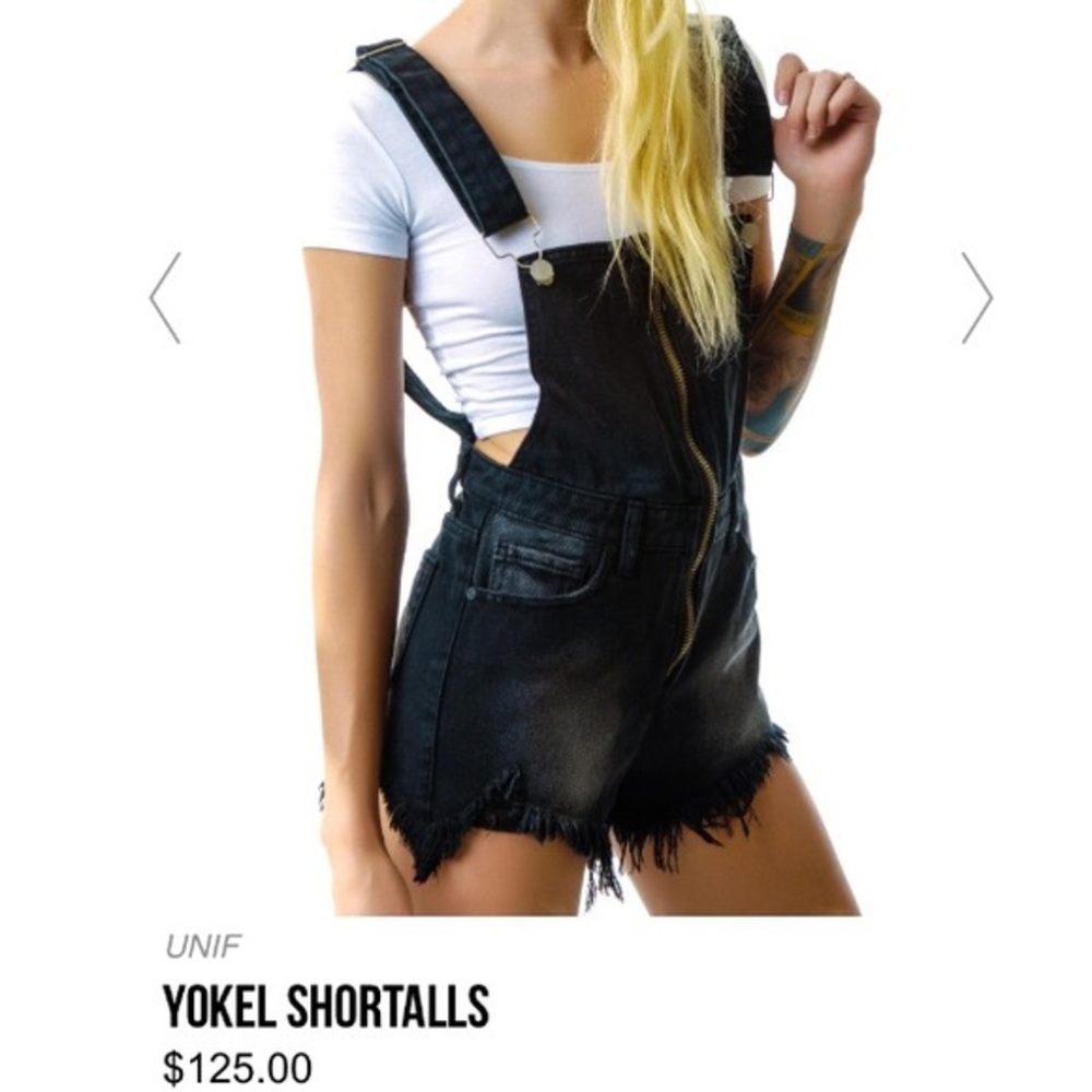 UNIF black overalls